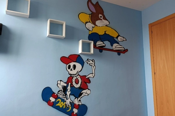 Mural para habitación infantil