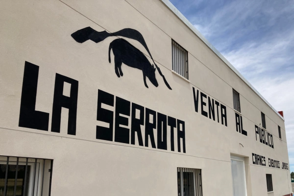 Mural en fachada de negocio